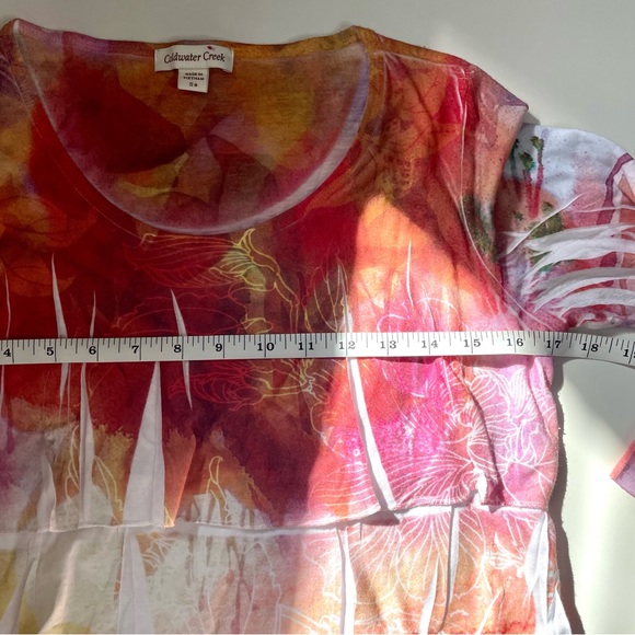 Y2K Multicolor Long Sleeve Shirt, S - Picture 2 of 5